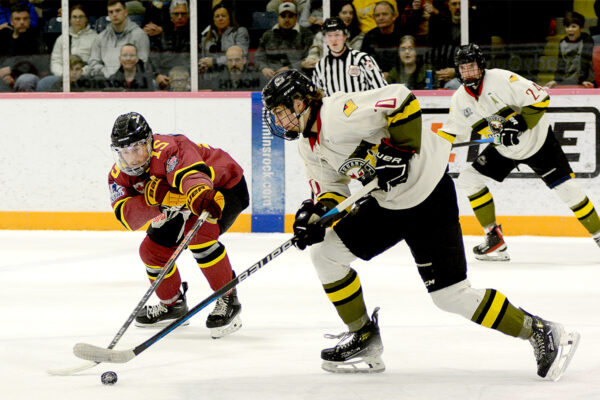 VIDEO / GALLERY: Voodoos work extra time to take 3-2 lead on Rock