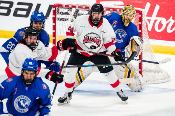 VIDEO/GALLERY: Cubs clipped by Blizzard in Centennial Cup play Saturday