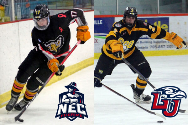 Pair of Eagles to play college hockey