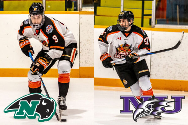 Pair of Lumberjacks to play U.S. college hockey