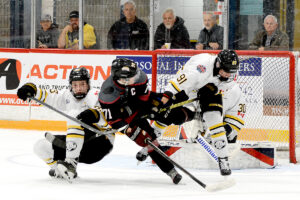 GALLERY: Etheridge hat trick leads Timmins past Iroquois Falls