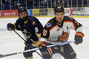 GALLERY: Gold Miners come back to clip Lumberjacks in OT